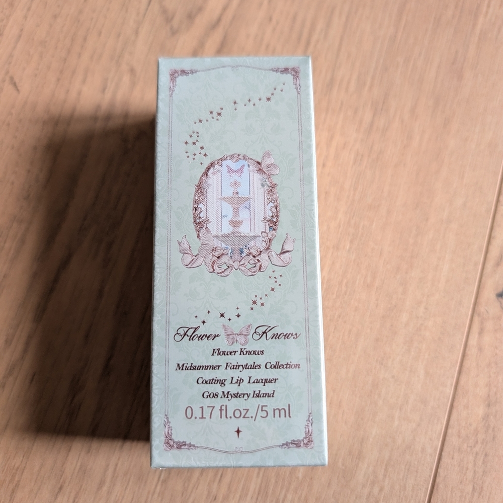 BNIB Flower Knows Lip Laquer - Mystery Island
